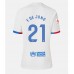 Cheap Barcelona Frenkie de Jong #21 Away Football Shirt Women 2023-24 Short Sleeve